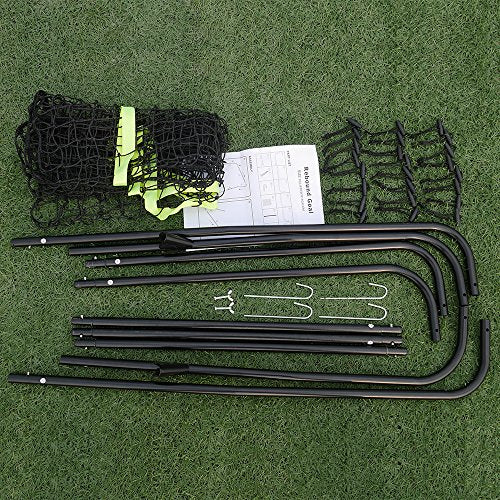 Adjustable Volleyball Rebounder Net 4.5x3 Ft,Volleyball Training Equipment for Lacrosse, Baseball, Soccer,Tennis,Backyard Volley Ball Practice Volleying Bumping Spiking Hitting