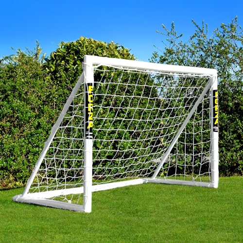 FORZA 6 x 4ft Kids Soccer Goal - The World’s #1 Backyard Goal! | 100% UK-Made, 2 Min Setup, Unbreakable Goalpost Bundle - Buy FORZA, Play Forever! - style: 2. Goal and Ball