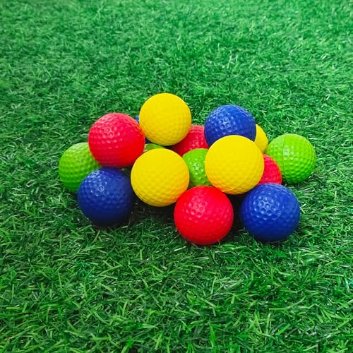 Foam Golf Practice Balls 16 or 54 Pack Soft Limited Flight Golf Balls, Perfect for Indoor and Backyard Swing Practice!…