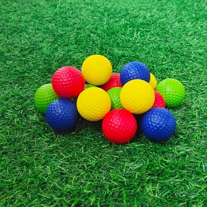 Foam Golf Practice Balls 16 or 54 Pack Soft Limited Flight Golf Balls, Perfect for Indoor and Backyard Swing Practice!…