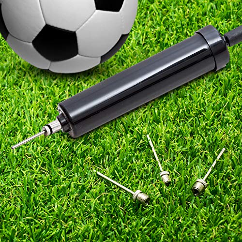 WILLBOND 100 Pack Basketball Pump Needles Ball Inflation Air Pump Needles with Storage Box for Sports Balls, Football Basketball Soccer and Volleyball - color: Silver