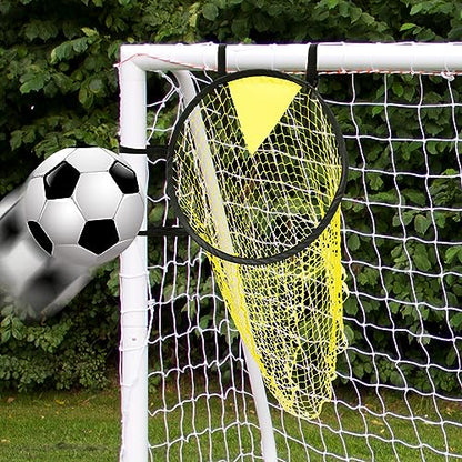 Football Target Net, Easy to Attach and Detach Soccer Goal Net for Goal Training and Accuracy Practice - color: 1 Pc