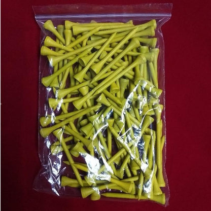 10 Pcs Multicolor Plastic Golf Tees 70mm Driving Range Mat Holders for Glof Club