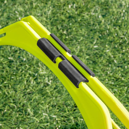FORZA Agility Training Octa Rings [Pack of 6] | Soccer Training Equipment | Multi-Sport Agility Ring Set | Speed Training Equipment | Sports Equipment - color: Fluro Yellow