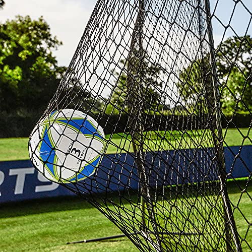 Aoneky Soccer Backstop Net 10x10 ft - Heavy Duty 3mm Polyester Sports Barrier Netting with 4x4 inch Mesh, UV Resistant for Outdoor Training, Football & Multi-Sport Use (7 Size Options) - size: 10x10ft
