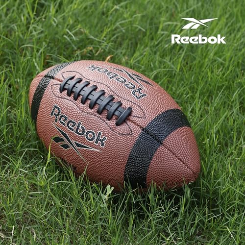Reebok - Football, Composite Leather, Innovative Soft Grip Technology, Cushion Lining, Stylish, Ideal for Sports