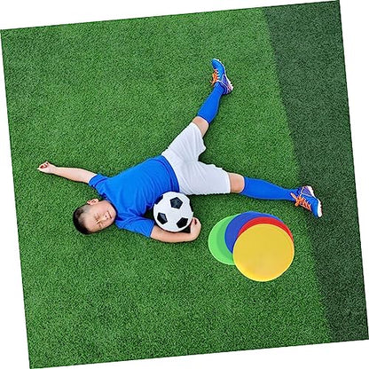 Kisangel Disc Sign Football Number Disc Spot Markers for Sports Basketball Spot Markers Pitch Landmarks Marker