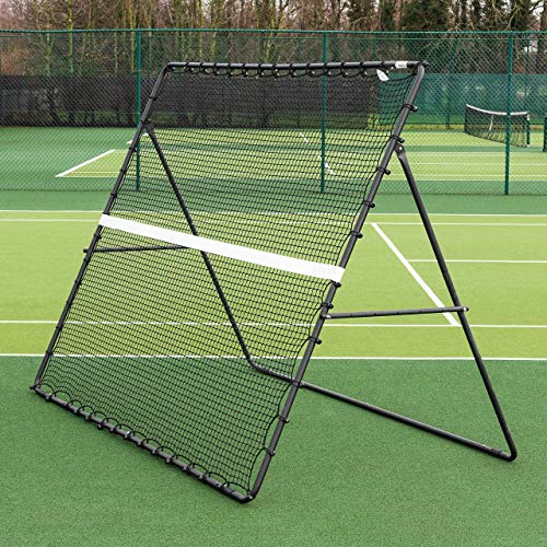Vermont RapidFire Jumbo Tennis Rebounder Net | 9ft x 7ft | Groundstroke & Volleying Practice | Solo Tennis Trainer