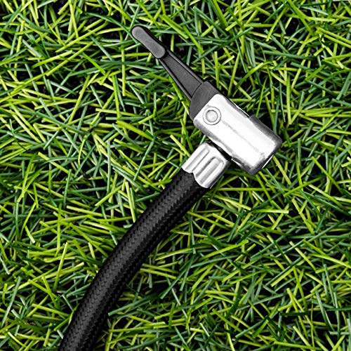 FORZA Electric Ball Pump [120V] - Quick & Easy Soccer Ball/Tyre Inflation | Triple Pressure Gauge (PSI, KPA & BAR) - US, UK, EU Adapter Included | Flexible Hose