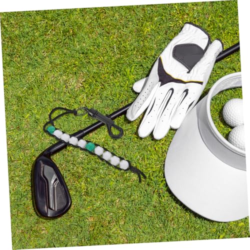 Yardwe Golf Beads Score Counter with Clip Portable Golf Tracker for Accurate Shot Counting for Easy Scorekeeping and Versatile Use