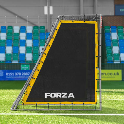 FORZA Steel42 Goal Rebounder Net Kit – Football Training Aid with Durable Double-Sided Net & Side Sheets for Solo Practice & Team Drills - Goal NOT Included - size: 10ft x 6.5ft