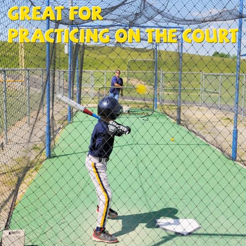 Bucket Pitching Machine Baseballs 24/36 Pack - 60 MPH High Bouncy Yellow Dimpled Practice Balls | Lightweight & Durable for Batting/Fielding Training | Indoor/Outdoor All Ages - color: 36pack