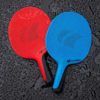 Cornilleau Eco Design Table Tennis Duo Set (2 Bats), Red/Blue