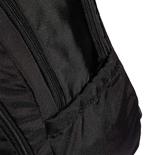 adidas Defender Sports Backpack with Shoe Compartment, Soccer Bag - color: Black/White