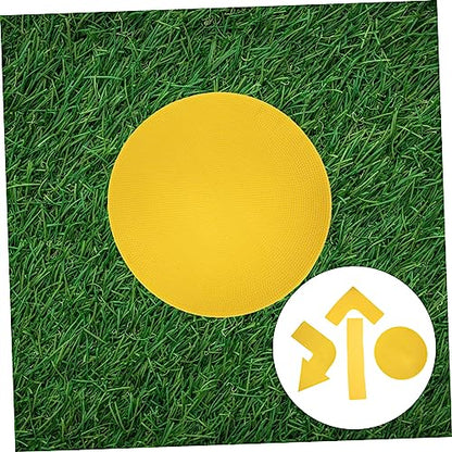 Toddmomy Directional Marker Classroom for Rectangular Marking Pads Site Marking Lines Poly Spots Flat Sports