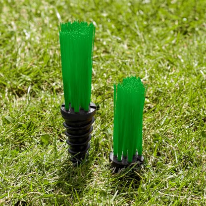 FORZA Screw-in Grass Field Line Marking Whiskers [25x Pack] - 8X Color Options - color: Green