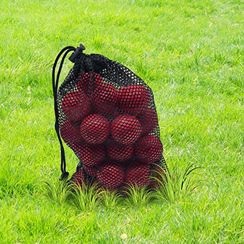 Dsmile 36 Pack Foam Golf Practice Balls Light Soft Elastic Training Multifunction Sport Balls - color: Red*36