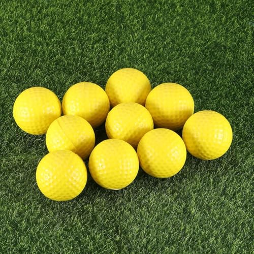 12 Pcs Synthetic Rubber Golf Accessories Training Practice Balls Foam Lightweight