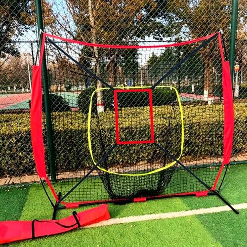 Strike Zone Target for Baseball Softball net, Throwing Pitching Hitting Batting Catching Practice Target, Pitcher Accuracy Training Aids
