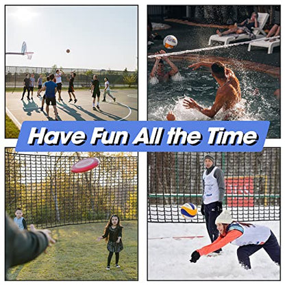 Amazgolf 20ft, 30ft, 40ft Soccer Goal Net - Football Backstop, High Impact Sports Practice Barrier, Nylon Ball Hitting Netting for Soccer and Hockey - size: 15 X 30ft