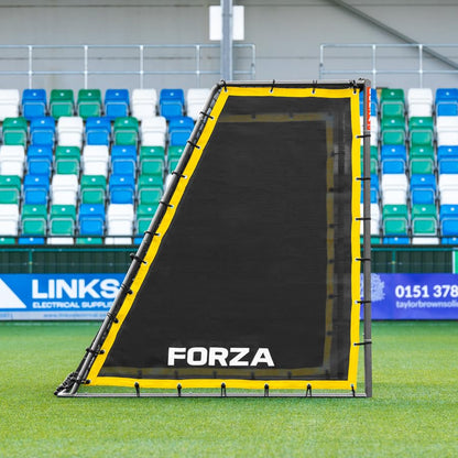 FORZA Steel42 Goal Rebounder Net Kit – Football Training Aid with Durable Double-Sided Net & Side Sheets for Solo Practice & Team Drills - Goal NOT Included - size: 12ft x 6ft