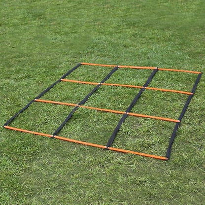 Agility Ladder for Gym Home Use, Football Basketball Reaction Training Equipment with Carry Bag Portable Agility Training Ladder - color: B