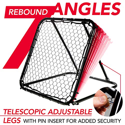 Franklin Sports Basketball Rebounder Adjustable Portable Pass Back Training Aid Multi Sport Baseball Softball Soccer