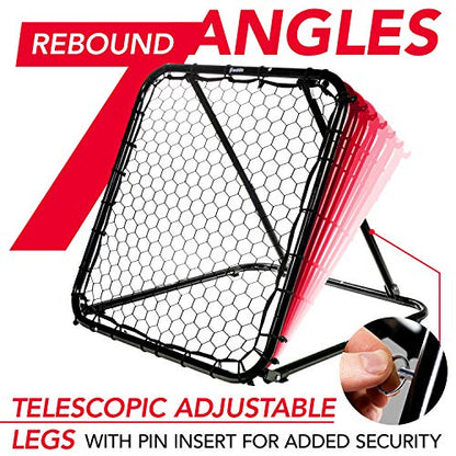 Franklin Sports Basketball Rebounder Adjustable Portable Pass Back Training Aid Multi Sport Baseball Softball Soccer