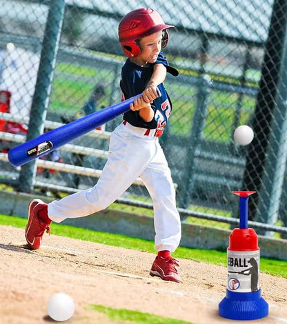 Sports Baseball Training Mini Tee Ball Popper, Hitting Tee for Perfect Swings, Batting Machine for Practicing Hitting Without a Pitcher