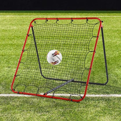 Rebounder Soccer 4'x4', Rebound Net, Bounce Back Net for Ball Games Practice and Training
