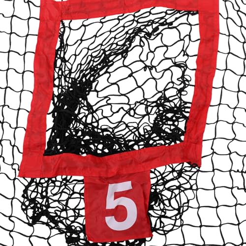 Keenso Football Replacement Net Polyester Football Training Net 6.9 X 6.9 Ft Throwing Target for Passing Accuracy Practice for Players Coaches Backyard Drills