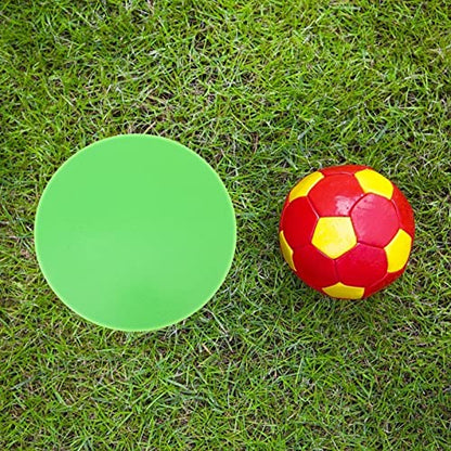 HANABASS 8pcs Non- Soccer Training Markers Markers for Agility Drills Indoor and Outdoor Use for Football Basketball and Sports Training Activities