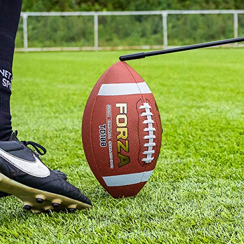 FORZA TD100 Football Game Balls | Junior to Offical Size Options Available | Ultimate High Grip Design | Packs of 1-40 - size: Official (14+)