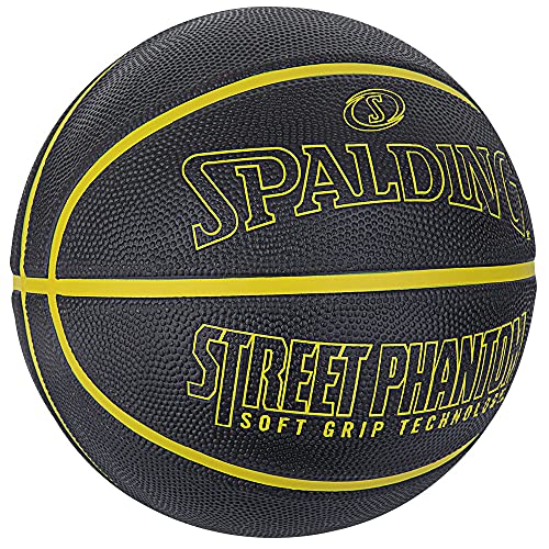 Spalding(スポルディング) バスケットボール ボール ベーシック 7号 ラバー - color: Black x Yellow
