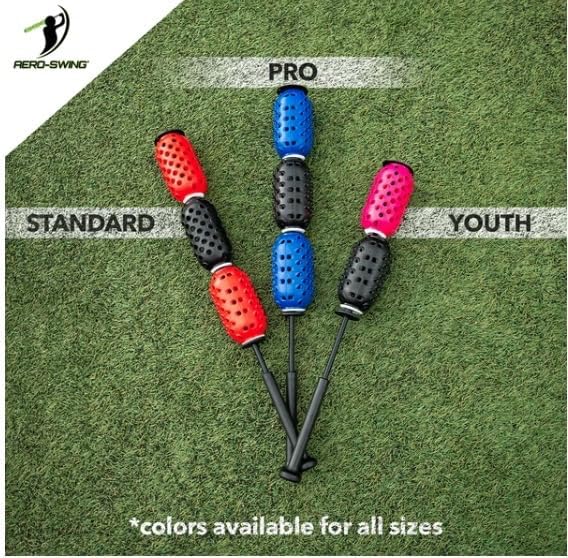 Baseball & Softball Swing Trainer and 12 Durable Foam Balls, Boost Your Bat Speed by Up to 20+ MPH, Unlock Swing Speed Increases. Great Gift for Baseball and Softball - color: Black, size: Aero Bat Standard+12 Soft Training Balls