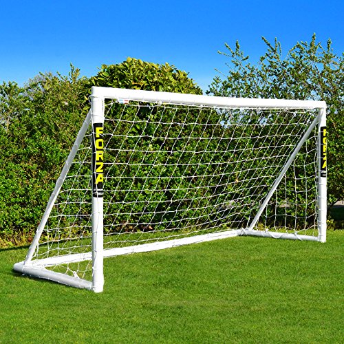 FORZA 8 x 4ft Kids Soccer Goal - The World’s #1 Backyard Goals! | 100% UK-Made, 3 Min Setup, Unbreakable Goalpost + Target & Ball Bundle - Buy FORZA, Play Forever! - style: 3. Goal and Carry Bag