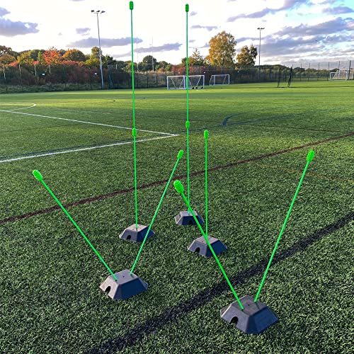 QUICKPLAY Base Weights to Train on Turf & Court | Fits Agility Poles and Kickster Soccer Goals