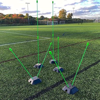 QUICKPLAY Base Weights to Train on Turf & Court | Fits Agility Poles and Kickster Soccer Goals