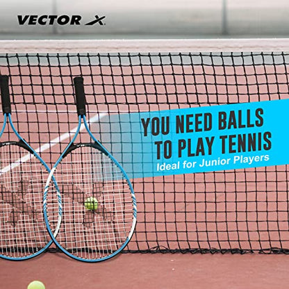 Vector X VXT-520 Strung Tennis Racquet/Rackets (25-inch, 3/4 Cover)