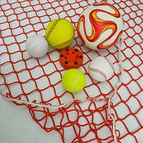 Football Soccer Backstop Net, Net Material Nylon Backstop Net Backyard Fence Barrier Backstop Nets Replacement Net Soccer Goal Netting for Baseball Softball Tennis Hockey Court - size: 1×9m/3.3×29.5ft