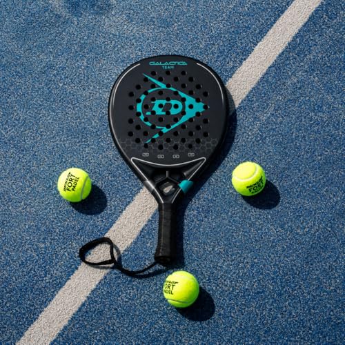 Dunlop Sports Galactica Padel Racket Series - style: Galactica Team - Petrol Green/Silver Foil