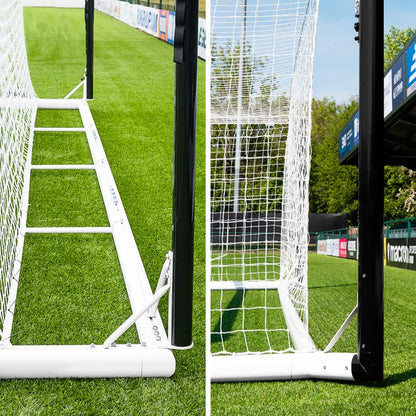 FORZA Aluminum Soccer Goals [11 Sizes] | Professional Soccer Goal Posts *The Goal Nets Used by MLS & Premier League Clubs* - size: 18.5ft x 6.5ft, style: Alu110 Stadium Box