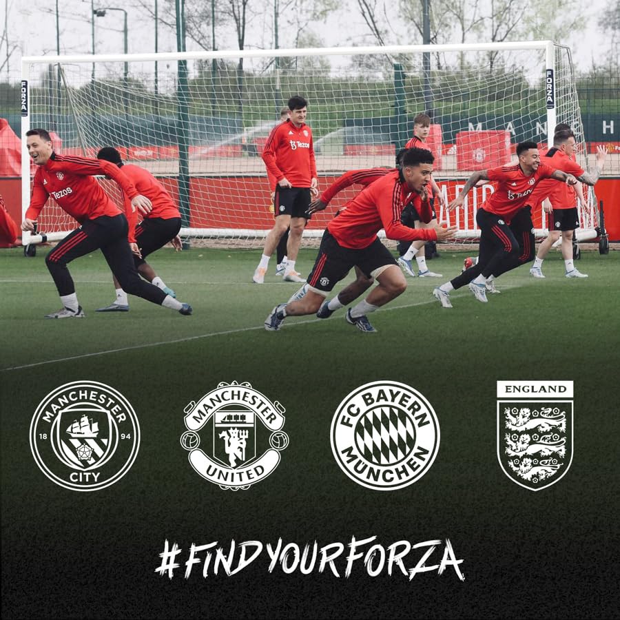 FORZA Aluminum Soccer Goals [11 Sizes] | Professional Soccer Goal Posts *The Goal Nets Used by MLS & Premier League Clubs* - size: 12ft x 6ft, style: Alu110 Freestanding