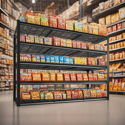 Garage Shelving, Heavy Duty Storage Shelves Metal Shelf Unit Adjustable Industrial Storage Racks for Shop,Warehouse,Basement (5T 84 * 55 * 24, 5) - size: 5T 84*55*24