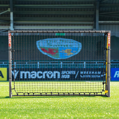 FORZA Steel42 Goal Rebounder Net Kit – Football Training Aid with Durable Double-Sided Net & Side Sheets for Solo Practice & Team Drills - Goal NOT Included - size: 6ft x 4ft