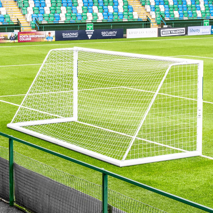 FORZA Aluminum Soccer Goals [11 Sizes] | Professional Soccer Goal Posts *The Goal Nets Used by MLS & Premier League Clubs* - size: 18.5ft x 6.5ft, style: Alu110 Freestanding
