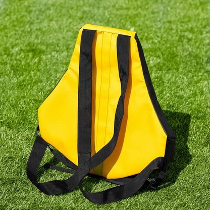 FORZA Body Rugby Tackle Pad – Hands-Free Rugby Training Shield with High-Density Foam & Weatherproof PVC Cover – Senior Contact Drill Pad, 23.5in x 20.5in x 4in