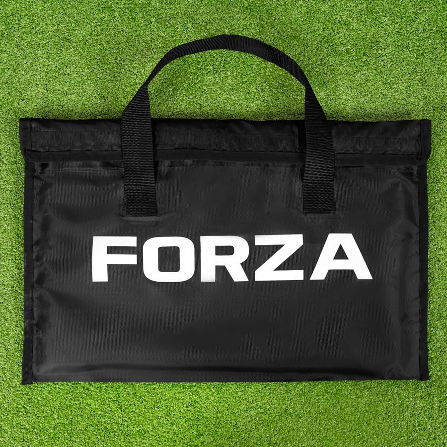FORZA Soccer Coaching Board Carry Bag – Heavy Duty Nylon Tactics Whiteboard Storage Case with Handles, Secure Hook & Loop Closure, Protective Travel Bag for Coaches Training Equipment - size: 47" x 35"
