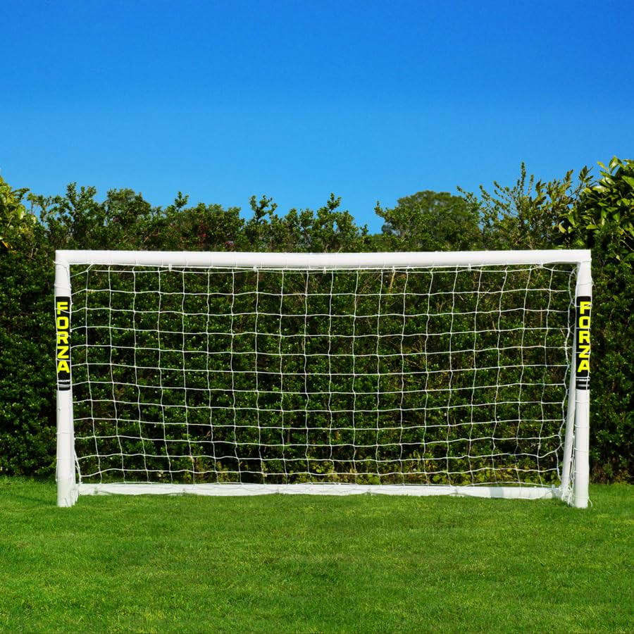 FORZA 8 x 4ft Kids Soccer Goal - The World’s #1 Backyard Goals! | 100% UK-Made, 3 Min Setup, Unbreakable Goalpost + Target & Ball Bundle - Buy FORZA, Play Forever! - style: 1. Goal Only