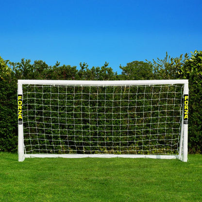 FORZA 8 x 4ft Kids Soccer Goal - The World’s #1 Backyard Goals! | 100% UK-Made, 3 Min Setup, Unbreakable Goalpost + Target & Ball Bundle - Buy FORZA, Play Forever! - style: 1. Goal Only